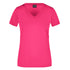 House of Uniforms The V Neck Active Tee | Ladies James & Nicholson Hot Pink