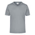 House of Uniforms The V Neck Active Tee | Mens James & Nicholson Grey Marle