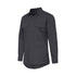 House of Uniforms The Work Cool 2 Shirt | Mens | Long Sleeve KingGee Charcoal