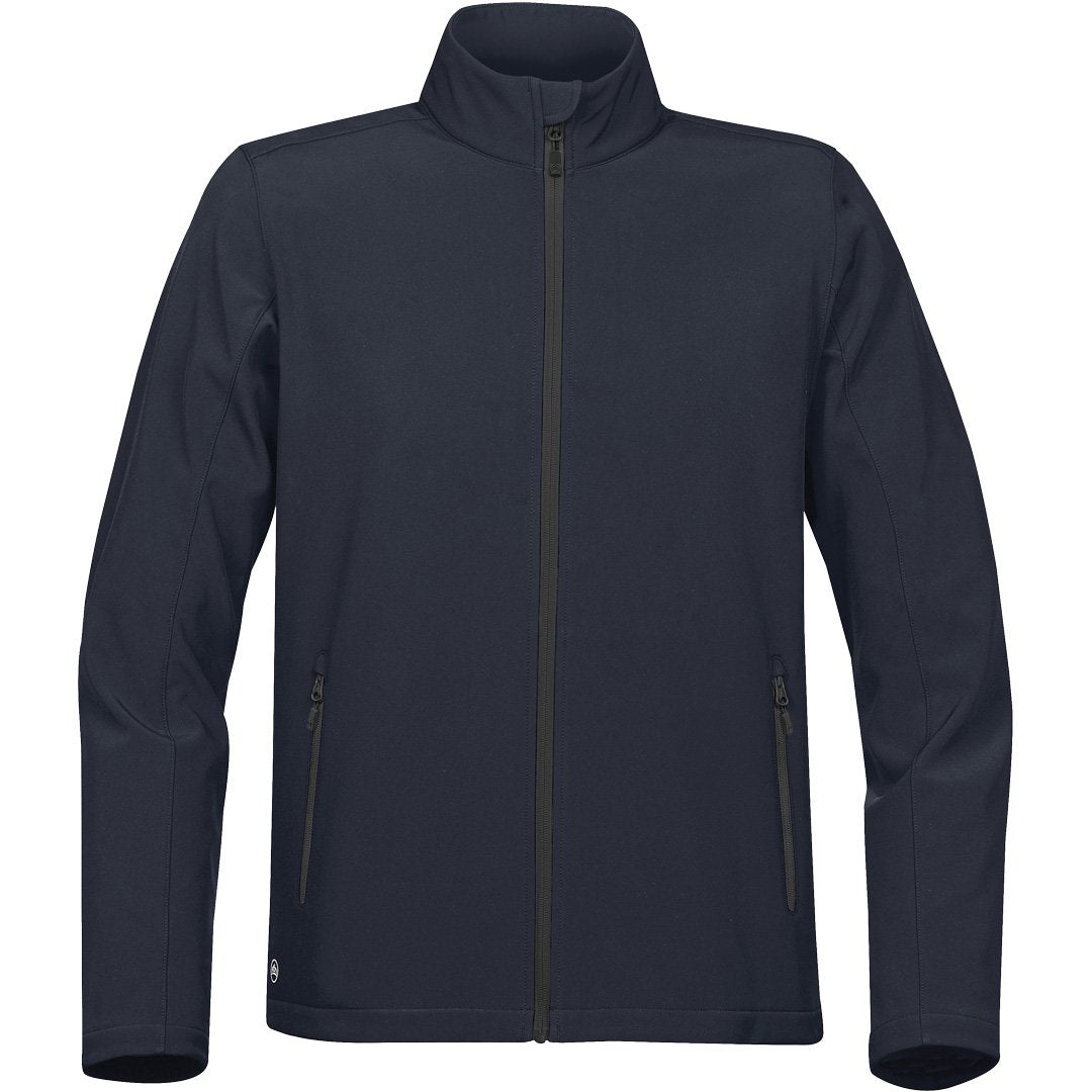 House of Uniforms The Orbiter Softshell Jacket | Mens | Stormtech Stormtech Navy/Grey