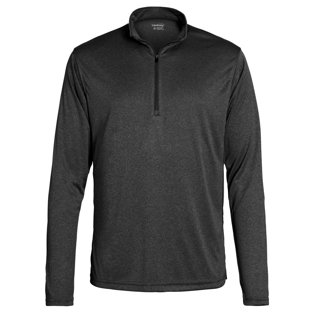 House of Uniforms The Apex Base Layer | Mens Identitee Dark Grey Marle
