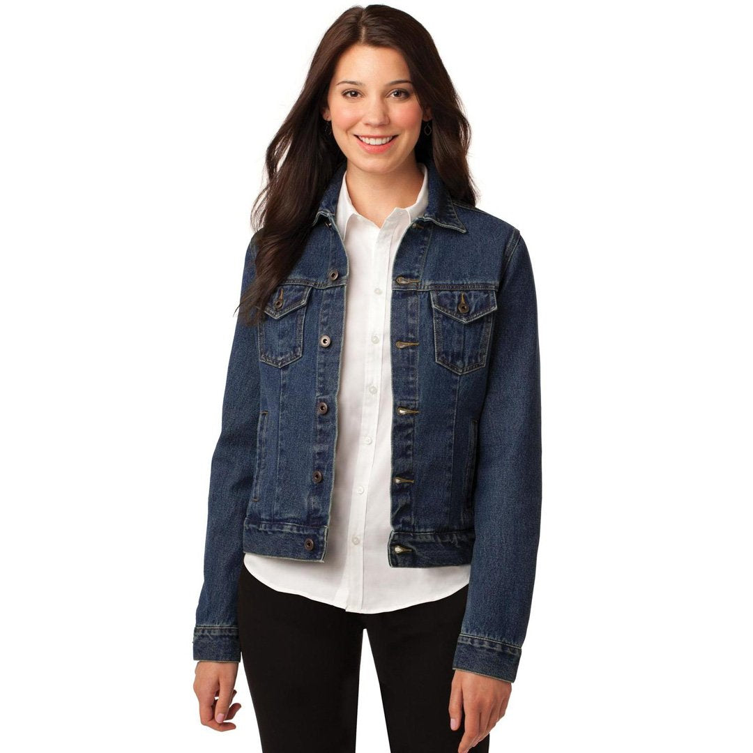 House of Uniforms The Denim Jacket | Ladies Port Authority