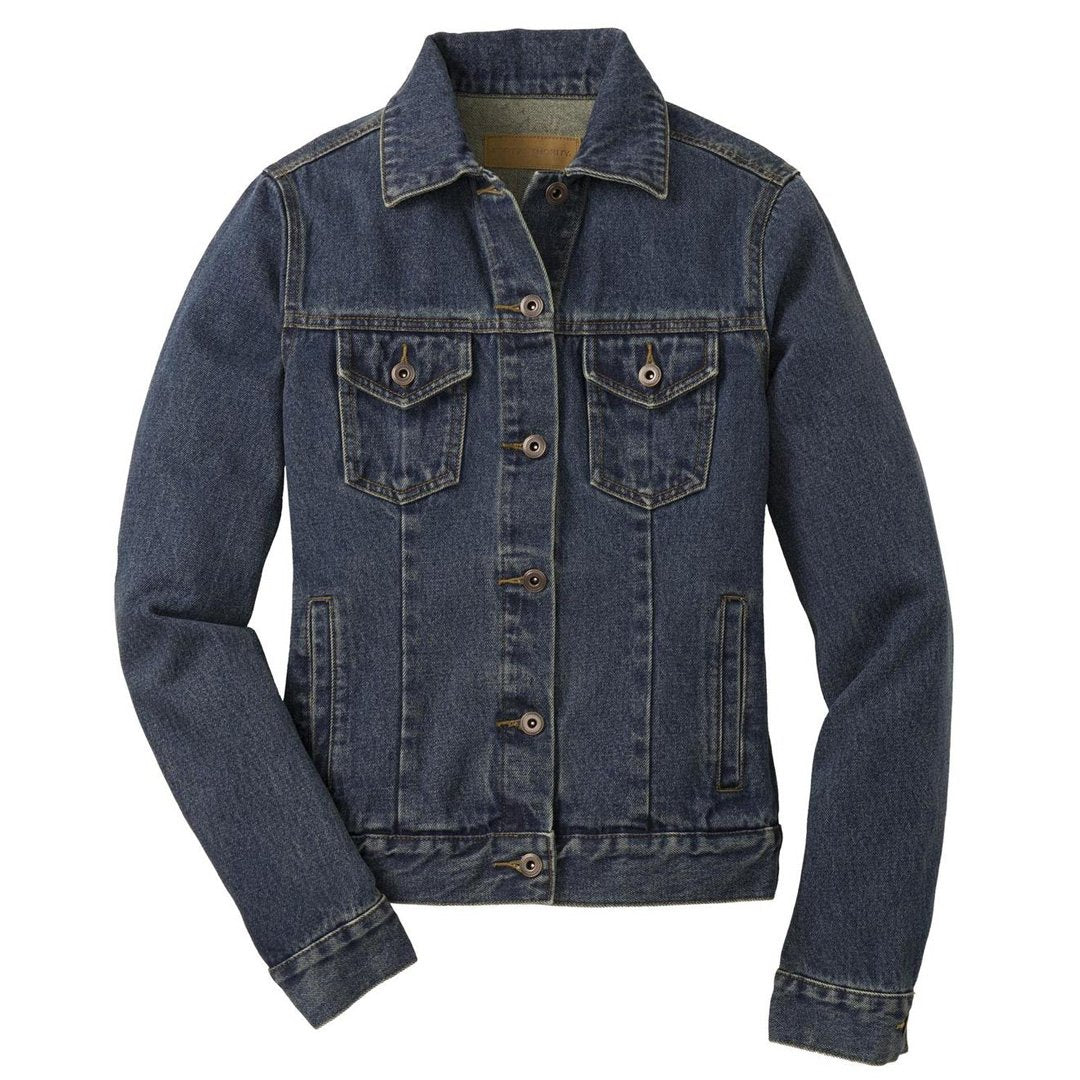 House of Uniforms The Denim Jacket | Ladies Port Authority Denim