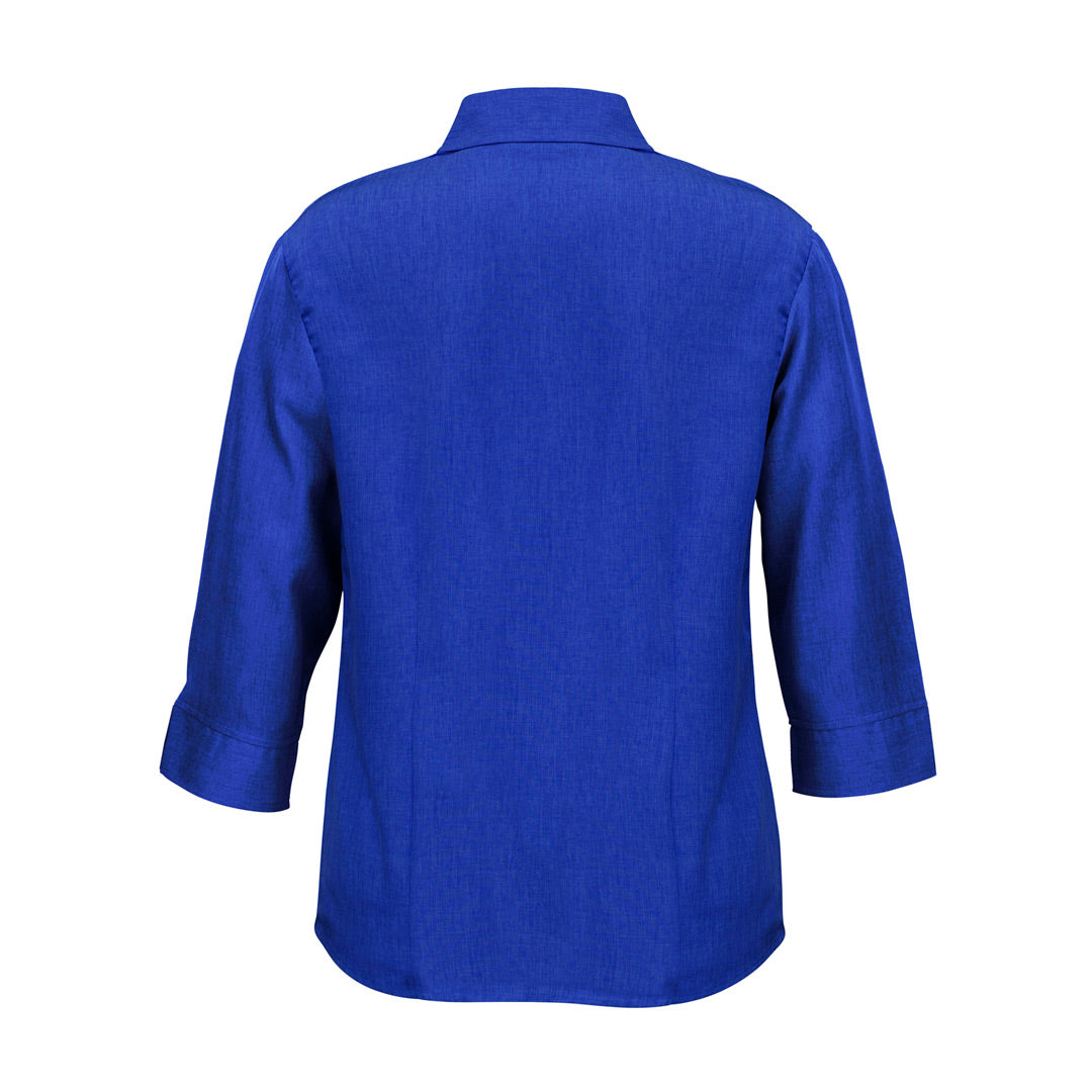 House of Uniforms The Oasis Shirt | Ladies | 3/4 Sleeve Biz Collection