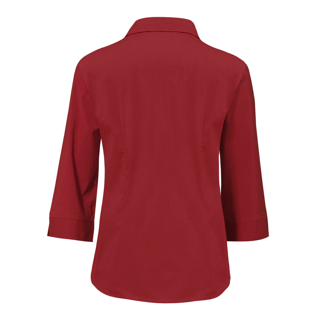 House of Uniforms The Metro Shirt | Ladies | 3/4 Sleeve Biz Collection 