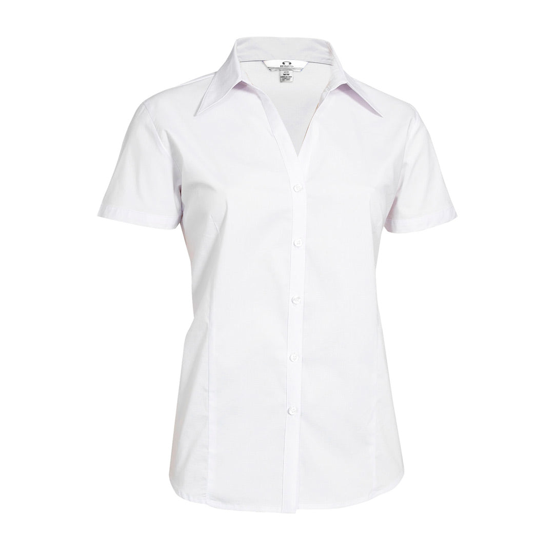 House of Uniforms The Metro Shirt | Ladies | Short Sleeve Biz Collection