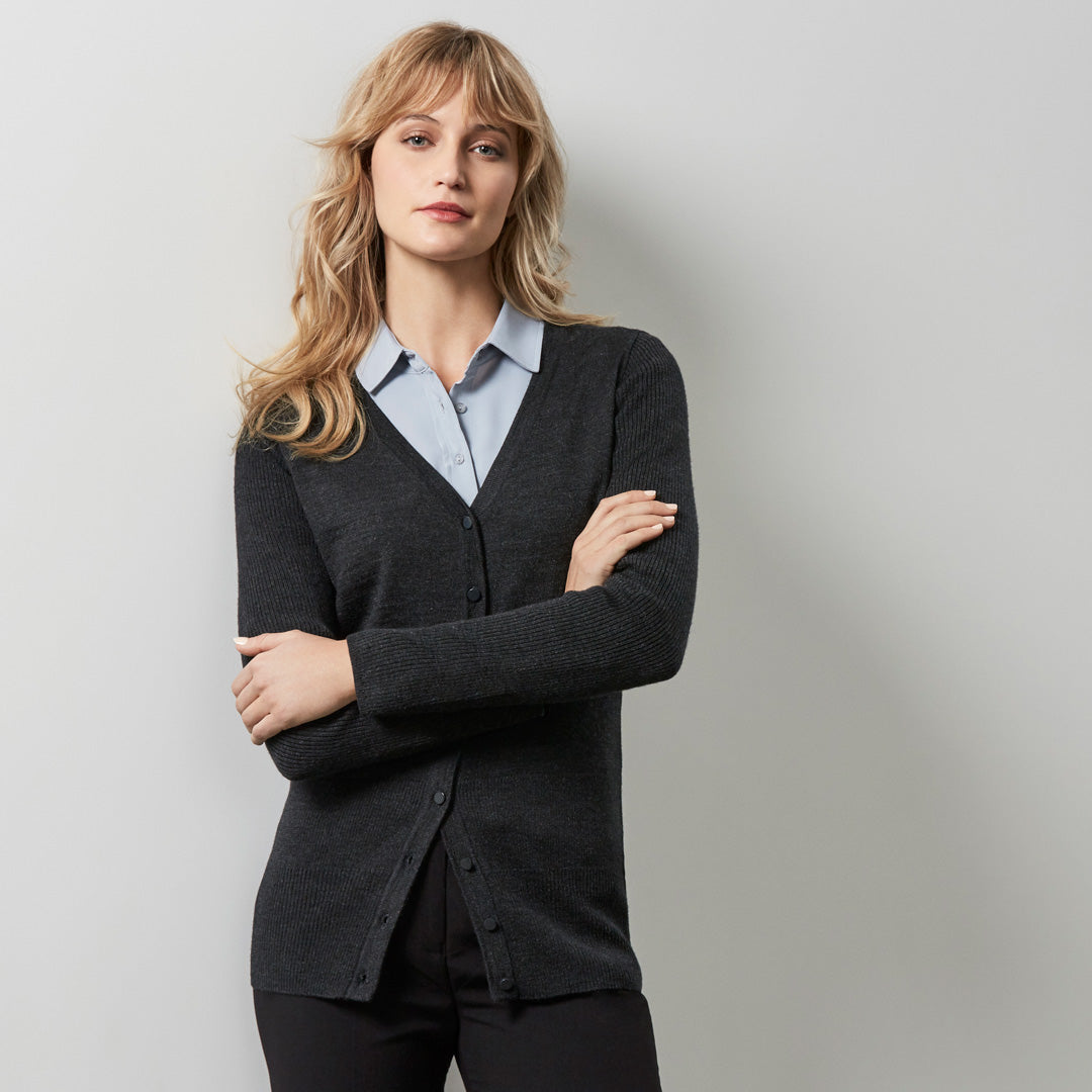 House of Uniforms The Milano Knit | Ladies | Cardigan Biz Collection 