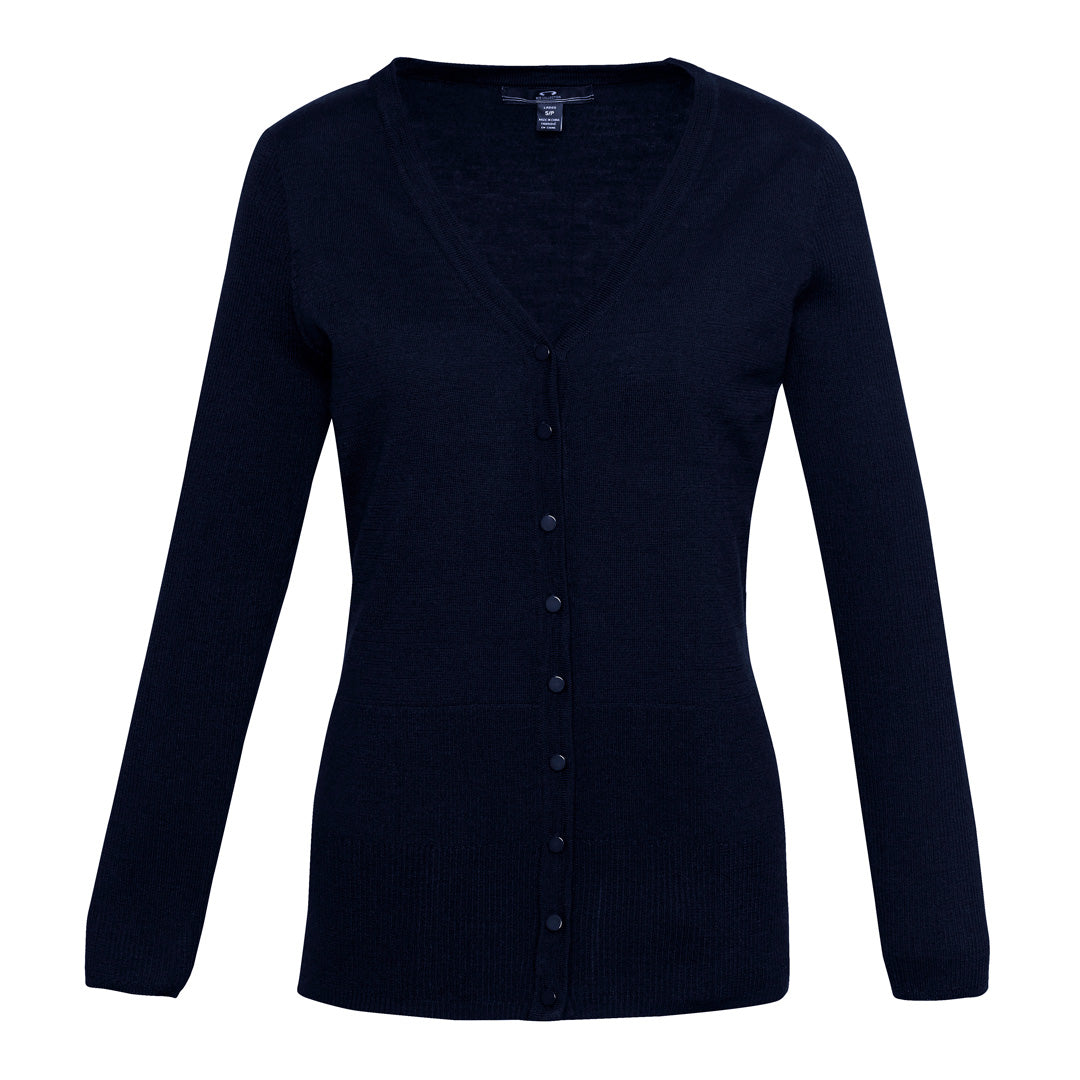 House of Uniforms The Milano Knit | Ladies | Cardigan Biz Collection Navy