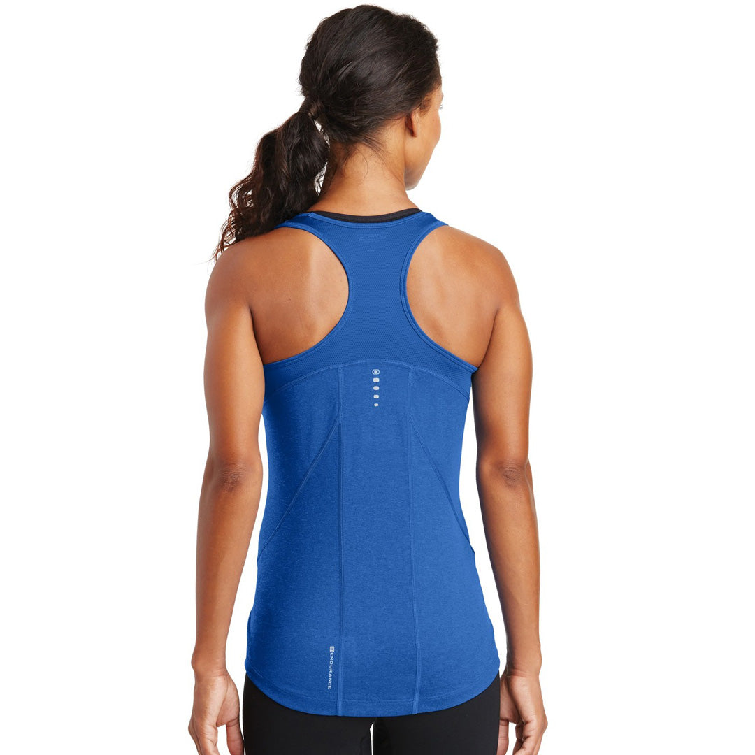 House of Uniforms The Endurance Racerback Pulse Tank | Ladies Ogio Endurance