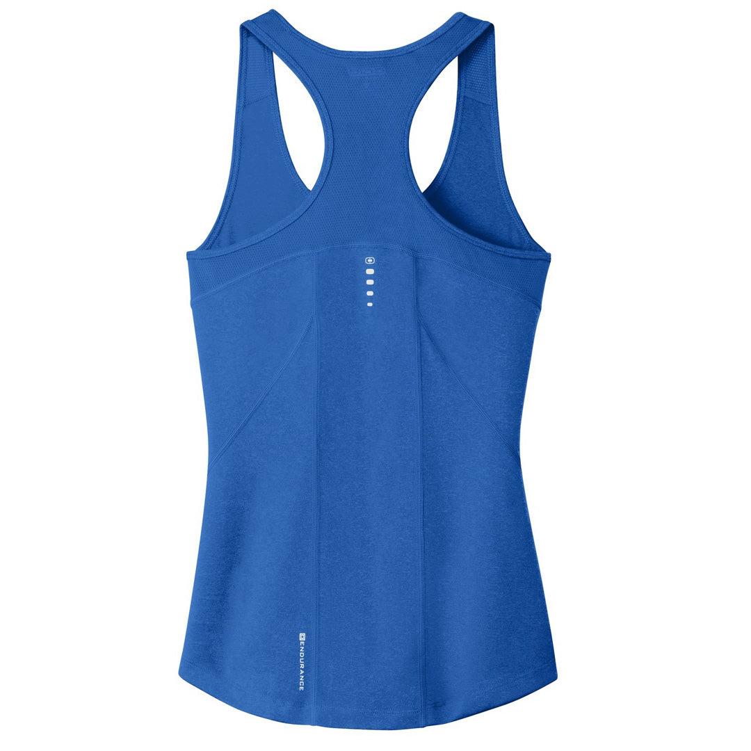 House of Uniforms The Endurance Racerback Pulse Tank | Ladies Ogio Endurance