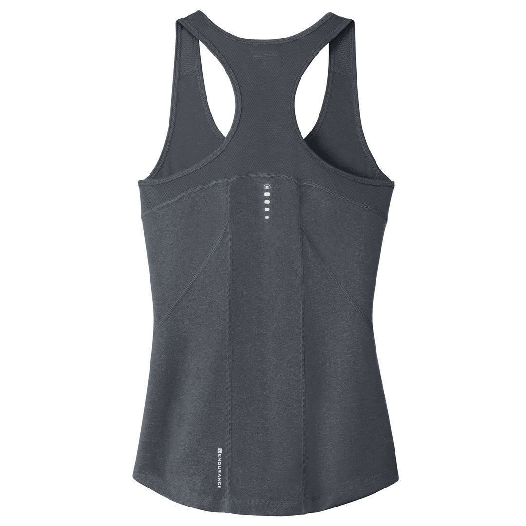 House of Uniforms The Endurance Racerback Pulse Tank | Ladies Ogio Endurance