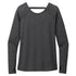 House of Uniforms The Endurance Force Long Sleeve Tee | Ladies Ogio Endurance Black Marle