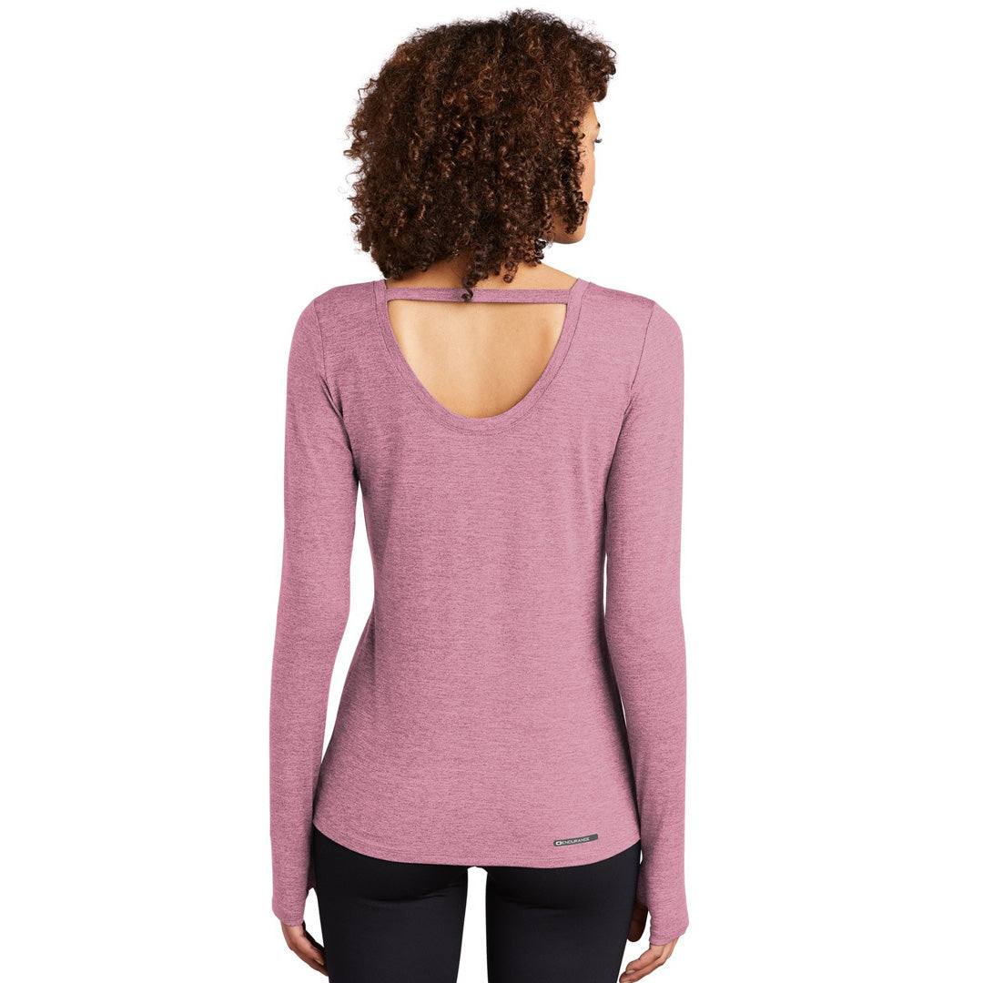 House of Uniforms The Endurance Force Long Sleeve Tee | Ladies Ogio Endurance