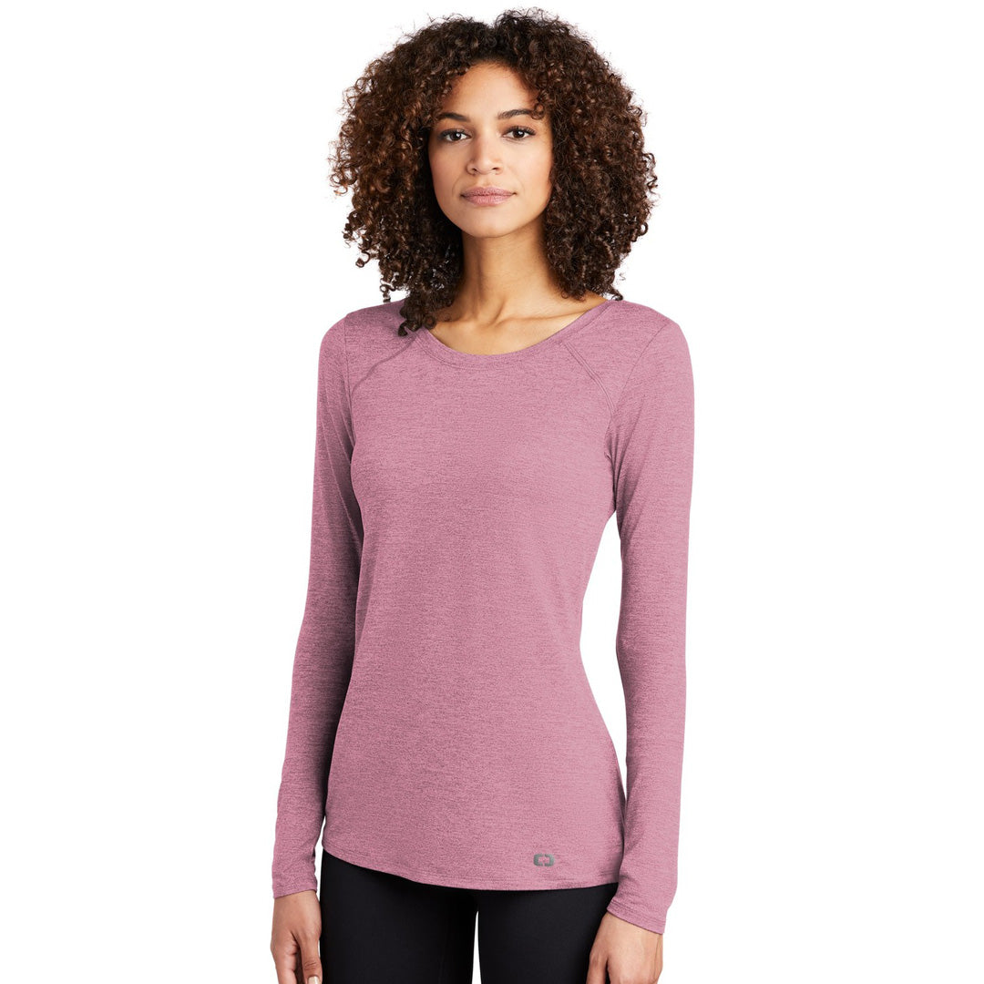 House of Uniforms The Endurance Force Long Sleeve Tee | Ladies Ogio Endurance