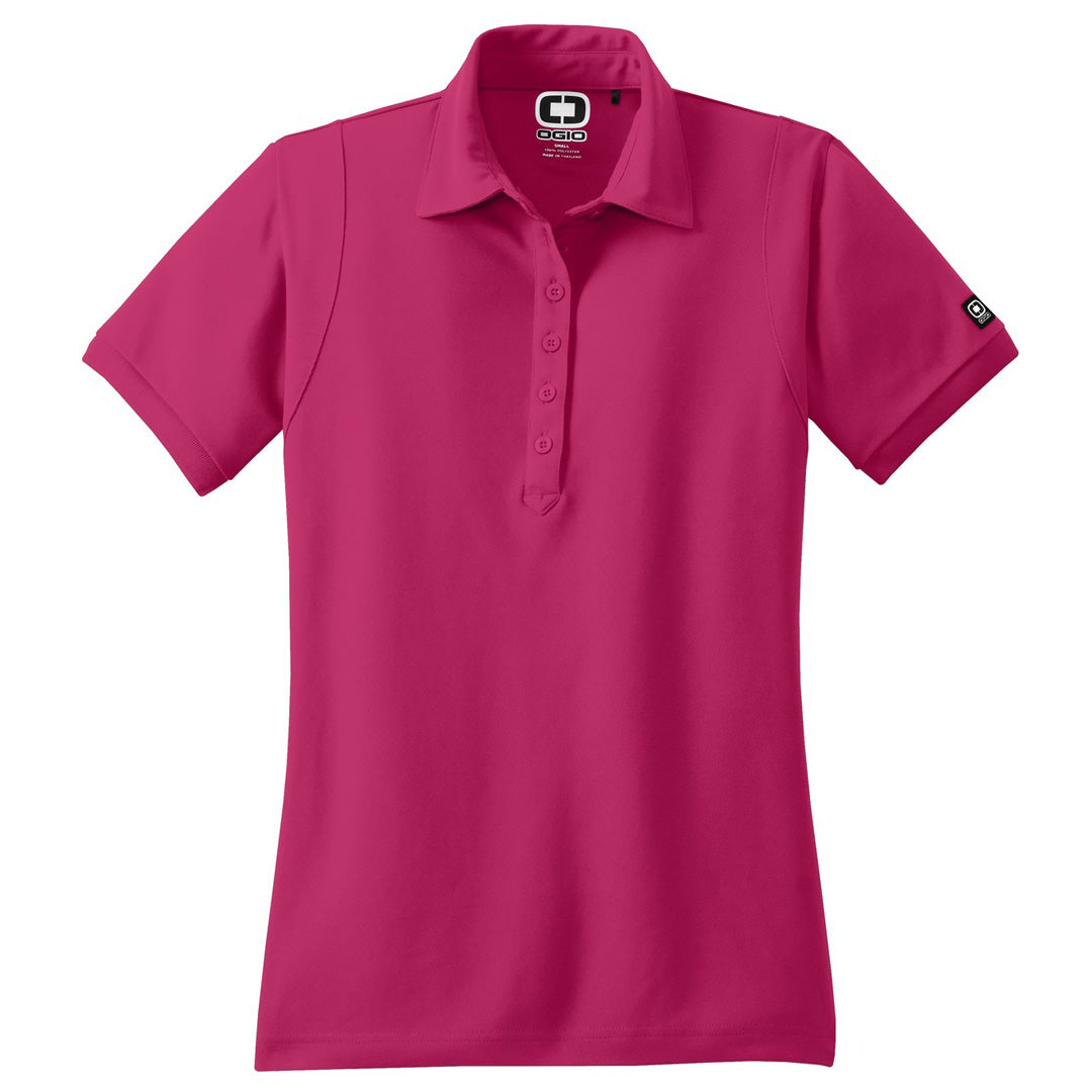 House of Uniforms The Jewel Polo | Ladies Ogio Fuchsia