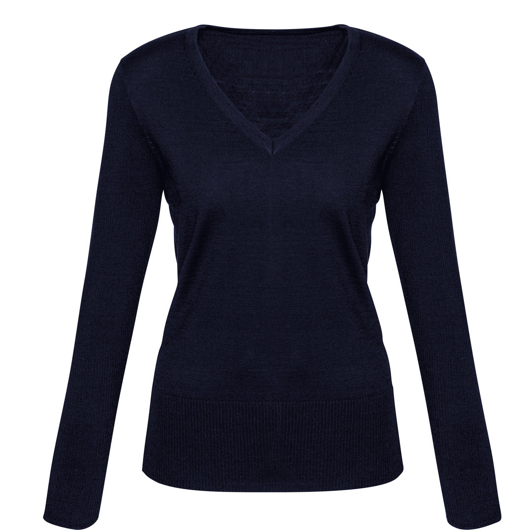 House of Uniforms The Milano Knit | Ladies | Jumper Biz Collection Navy