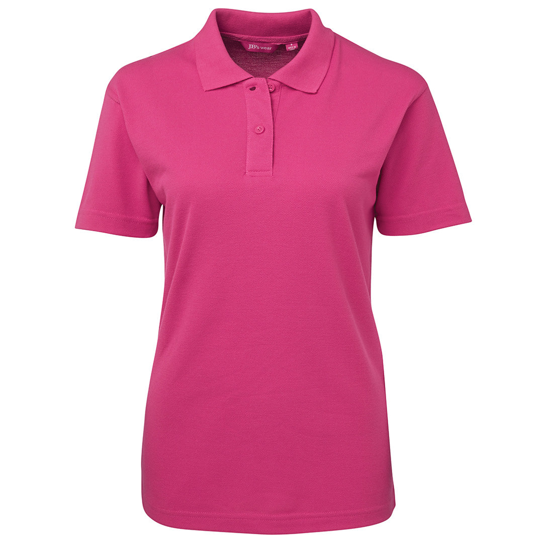 House of Uniforms The Pique Polo | Ladies | Short Sleeve | Bright Colours Jbs Wear Hot Pink