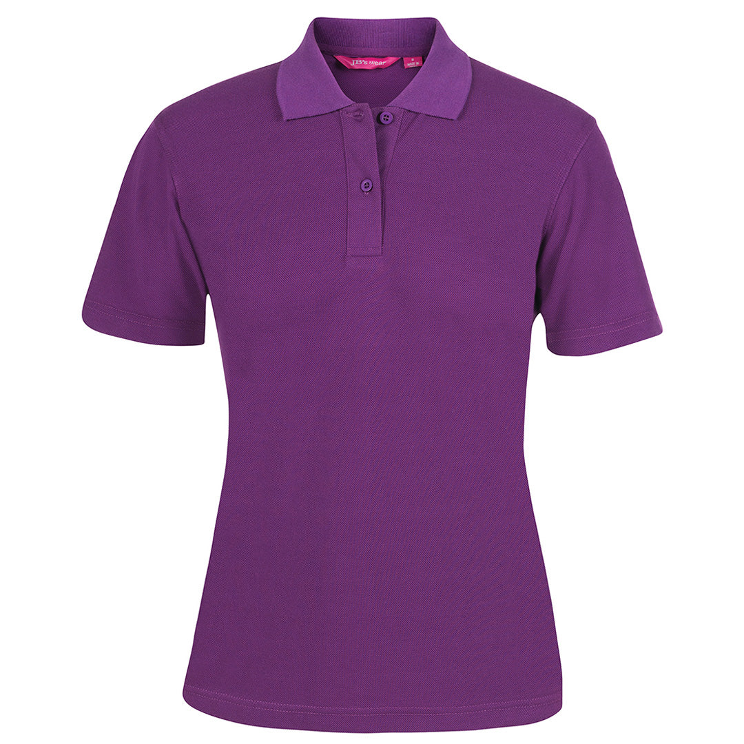 House of Uniforms The Pique Polo | Ladies | Short Sleeve | Bright Colours Jbs Wear Mulberry