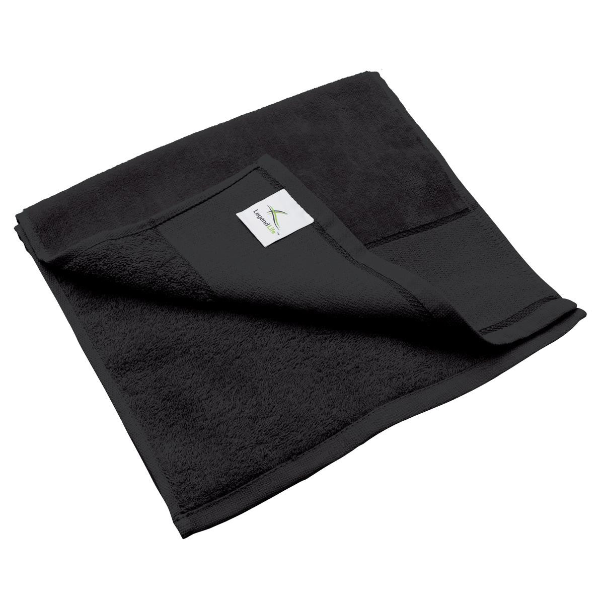 House of Uniforms The Workout Towel Legend Black