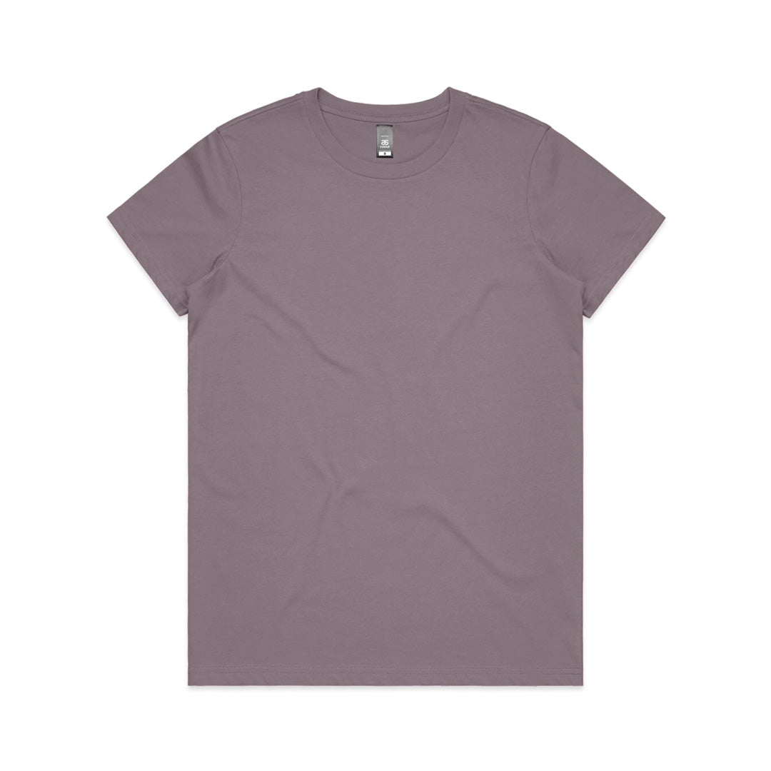House of Uniforms The Maple Tee | Ladies | Short Sleeve AS Colour Mauve-as