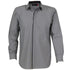 House of Uniforms The Stella Shirt | Mens | Long Sleeve Identitee Black/White