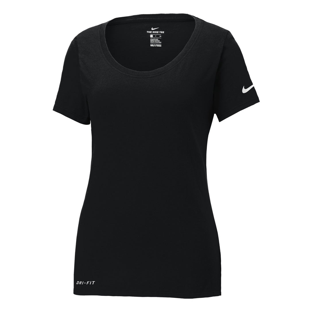 House of Uniforms The Dri Fit Tee | Short Sleeve | Ladies Nike Black