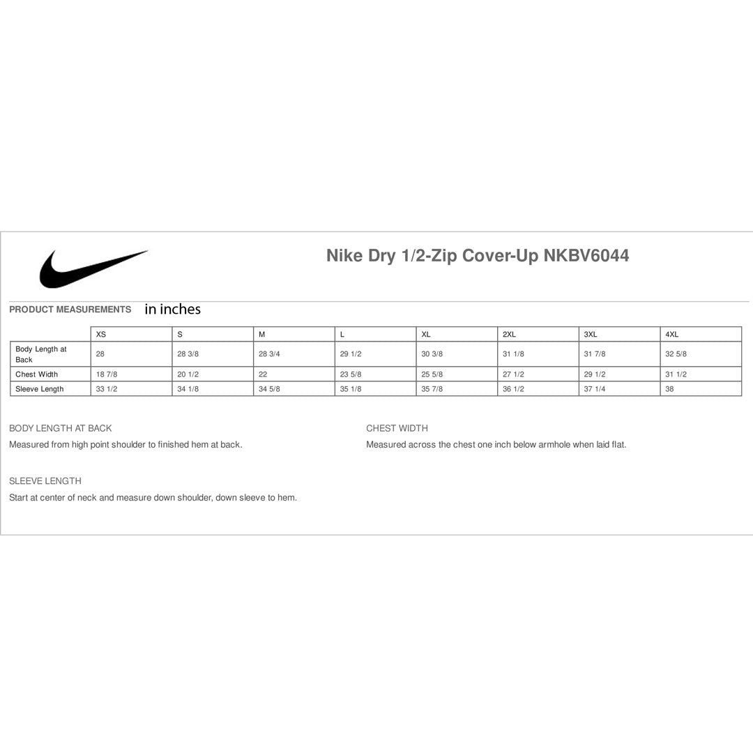 House of Uniforms The Dry Half Zip Cover Up | Mens Nike