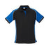 House of Uniforms The Nitro Polo | Ladies | Short Sleeve Biz Collection Black/Royal/White
