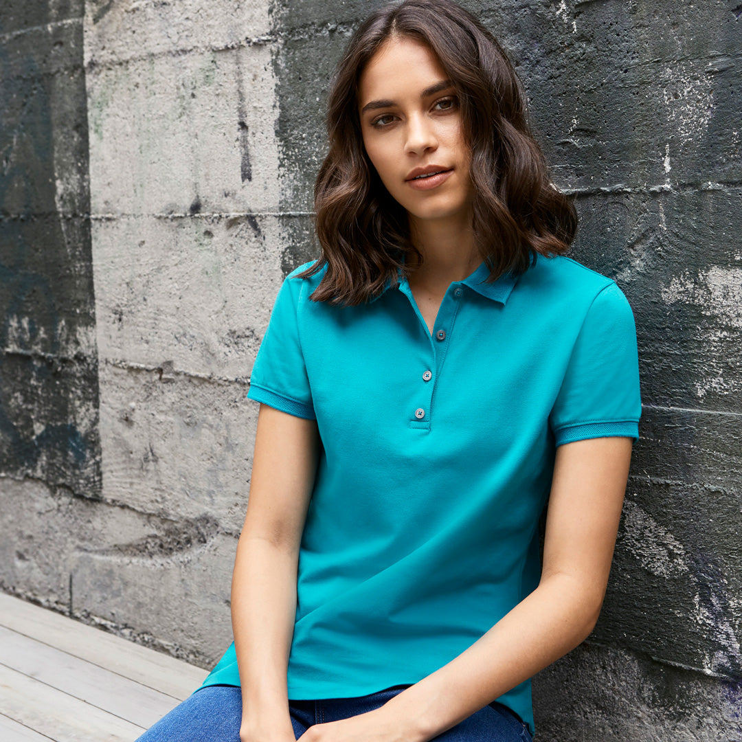 House of Uniforms The City Polo | Ladies | Short Sleeve Biz Collection