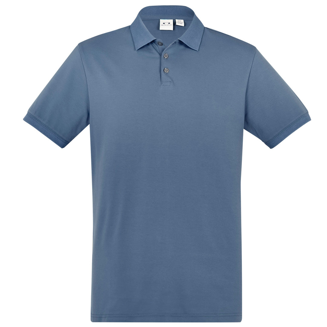 House of Uniforms The City Polo | Mens | Short Sleeve Biz Collection Grey Smoke