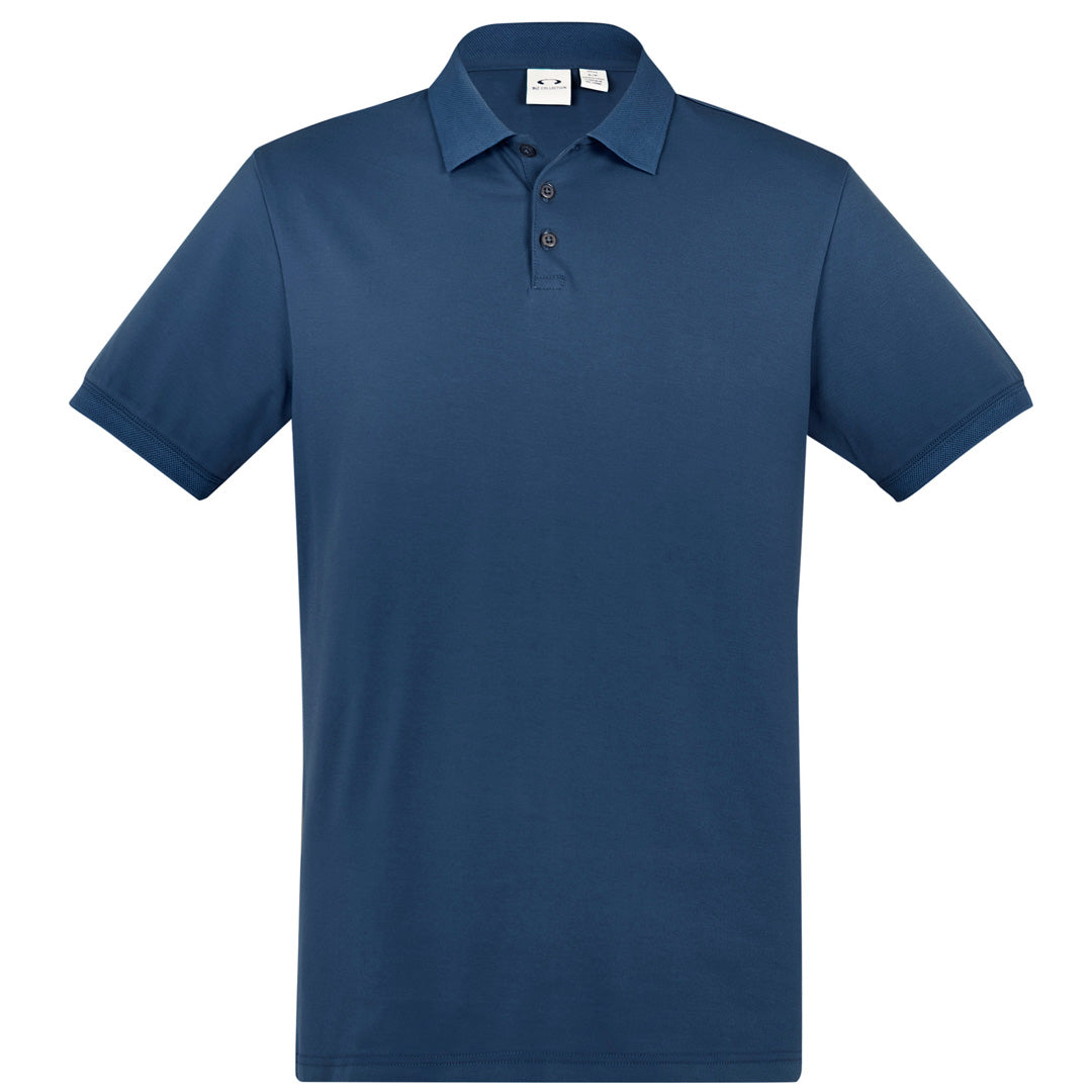 House of Uniforms The City Polo | Mens | Short Sleeve Biz Collection Mineral Blue