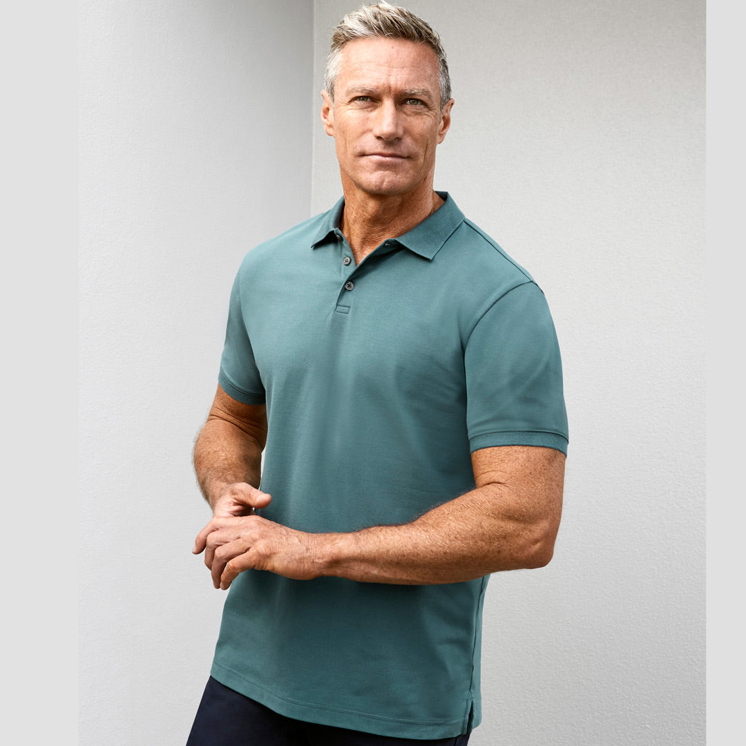 House of Uniforms The City Polo | Mens | Short Sleeve Biz Collection