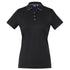 House of Uniforms The Aston Polo | Ladies | Short Sleeve Biz Collection Black/Silver