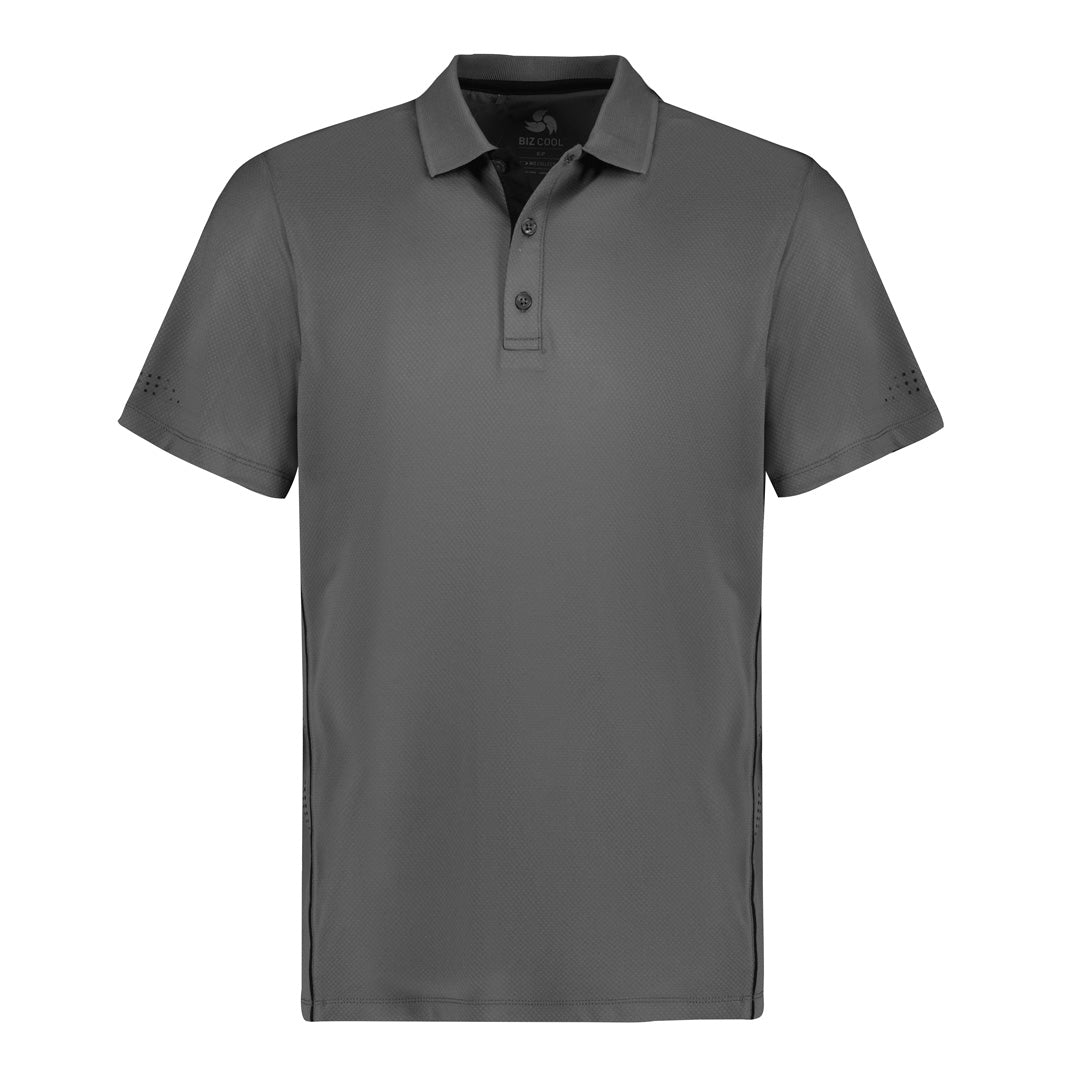 House of Uniforms The Balance Polo | Kids | Short Sleeve Biz Collection Ash/Black