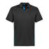 House of Uniforms The Balance Polo | Kids | Short Sleeve Biz Collection Grey/Cyan