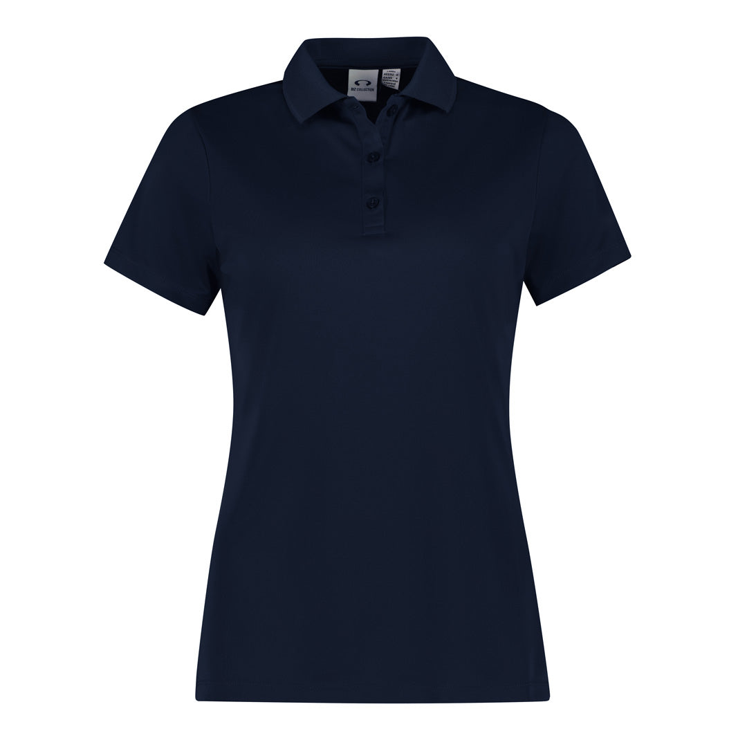 House of Uniforms The Action Polo | Ladies | Short Sleeve Biz Collection Navy
