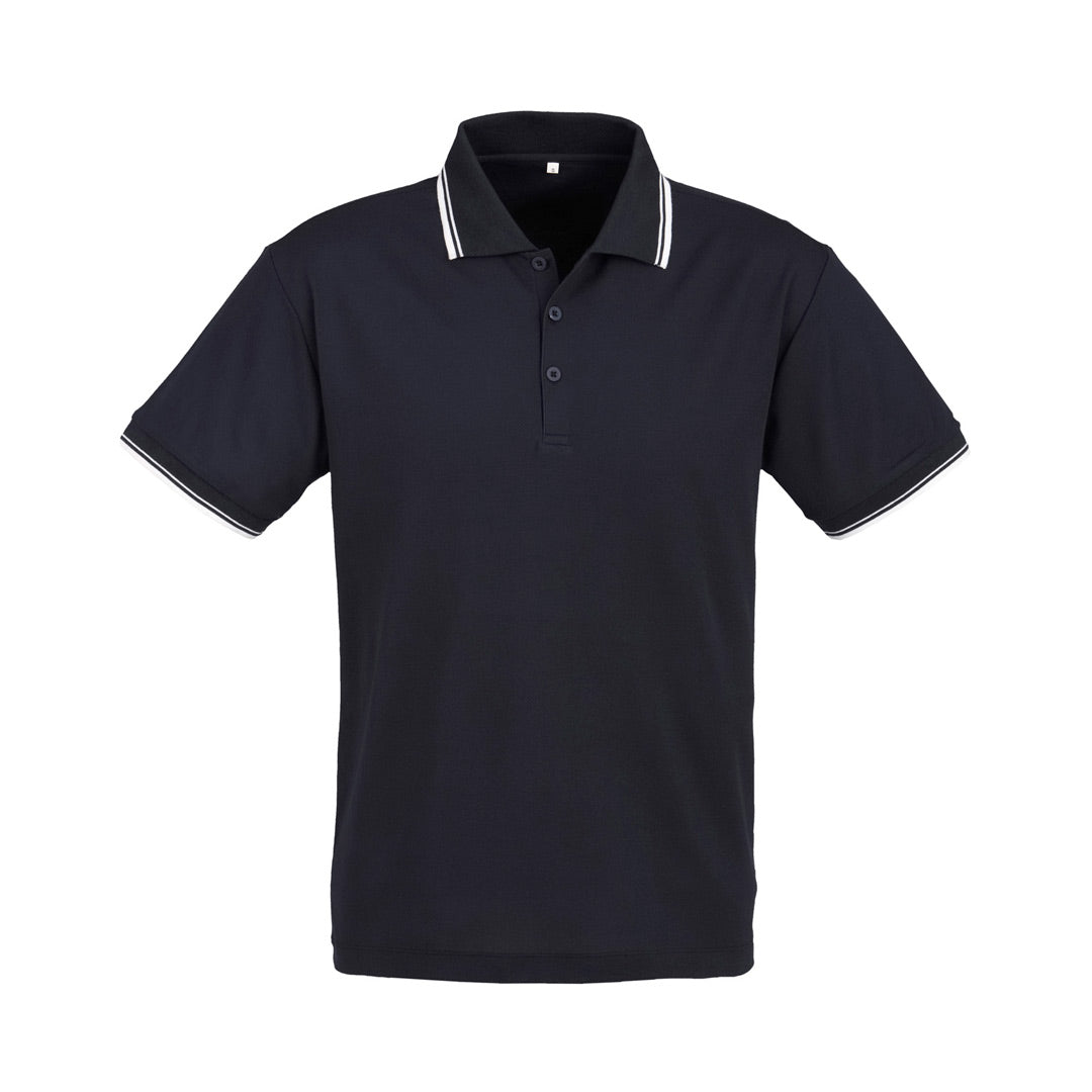 House of Uniforms The Cambridge Polo | Mens | Short Sleeve Biz Collection Navy/White