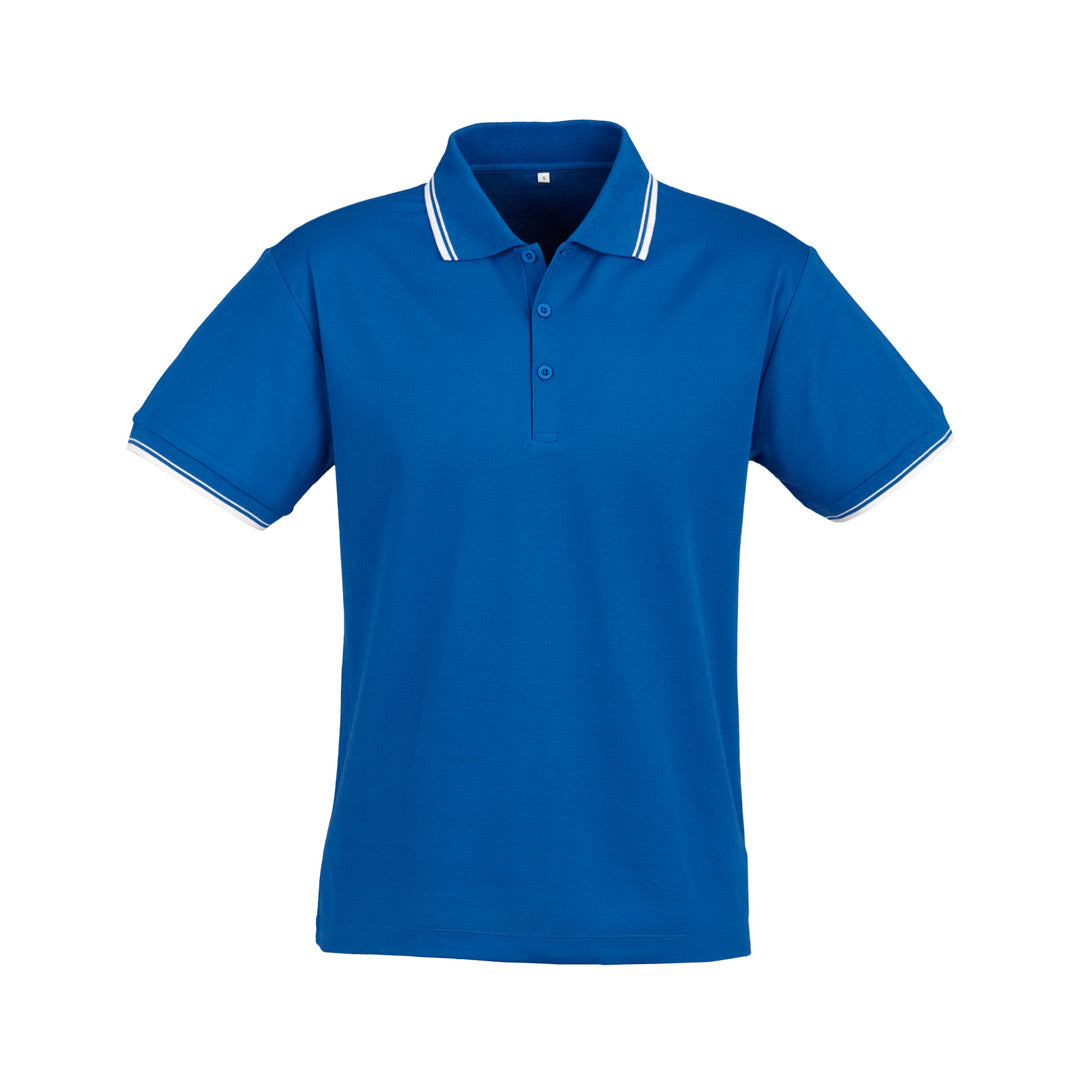 House of Uniforms The Cambridge Polo | Mens | Short Sleeve Biz Collection Royal/White