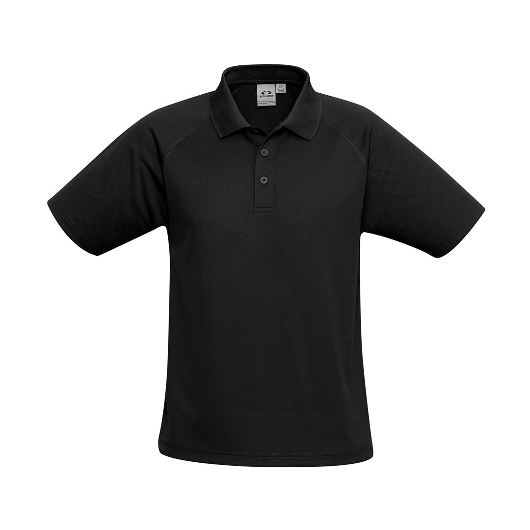 House of Uniforms The Sprint Polo | Mens | Short Sleeve Biz Collection Black