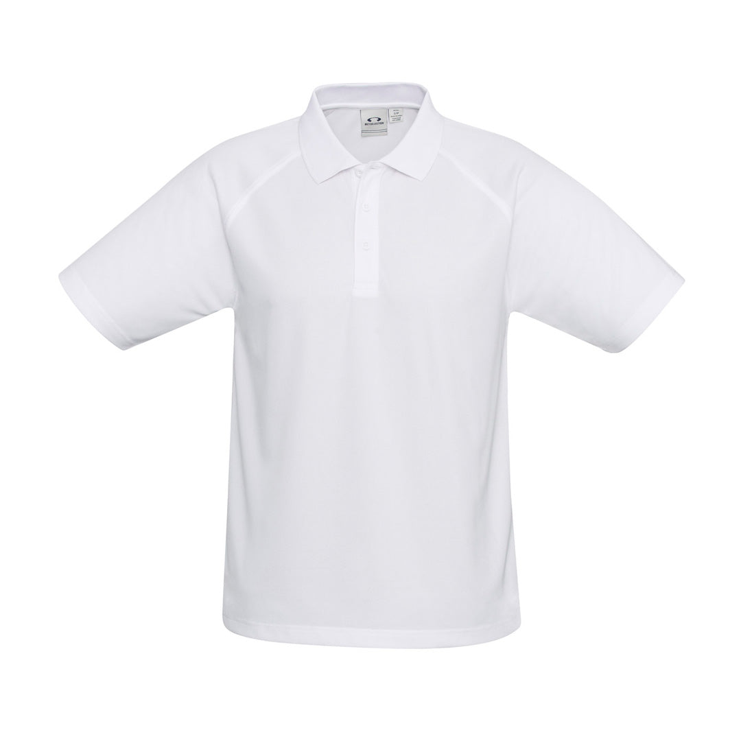 House of Uniforms The Sprint Polo | Mens | Short Sleeve Biz Collection White