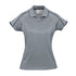 House of Uniforms The Blade Polo | Ladies | Short Sleeve Biz Collection Silver/Black
