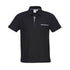 House of Uniforms The Edge Polo | Mens | Short Sleeve Clearance Biz Collection Black/Check Trim
