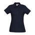 House of Uniforms The Crew Polo | Ladies Short Sleeve | Plus Biz Collection Navy