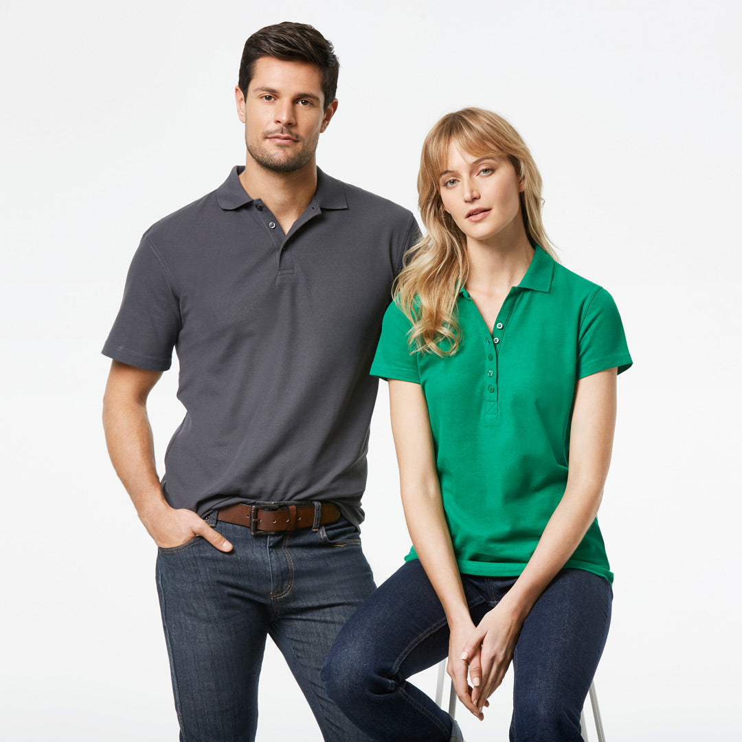 House of Uniforms The Crew Polo | Mens | Short Sleeve Biz Collection
