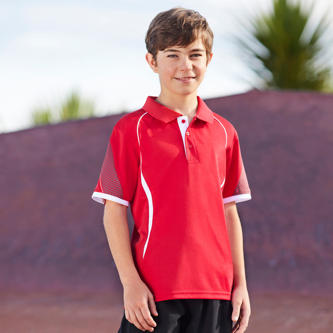 House of Uniforms The Razor Polo | Kids | Short Sleeve Biz Collection