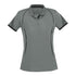 House of Uniforms The Razor Polo | Ladies | Short Sleeve Biz Collection Ash/Black
