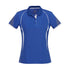 House of Uniforms The Razor Polo | Ladies | Short Sleeve | Plus Biz Collection Royal/White