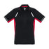 House of Uniforms The Renegade Polo | Kids | Short Sleeve Biz Collection Black/Red/Silver