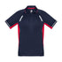 House of Uniforms The Renegade Polo | Kids | Short Sleeve Biz Collection Navy/Red/Silver
