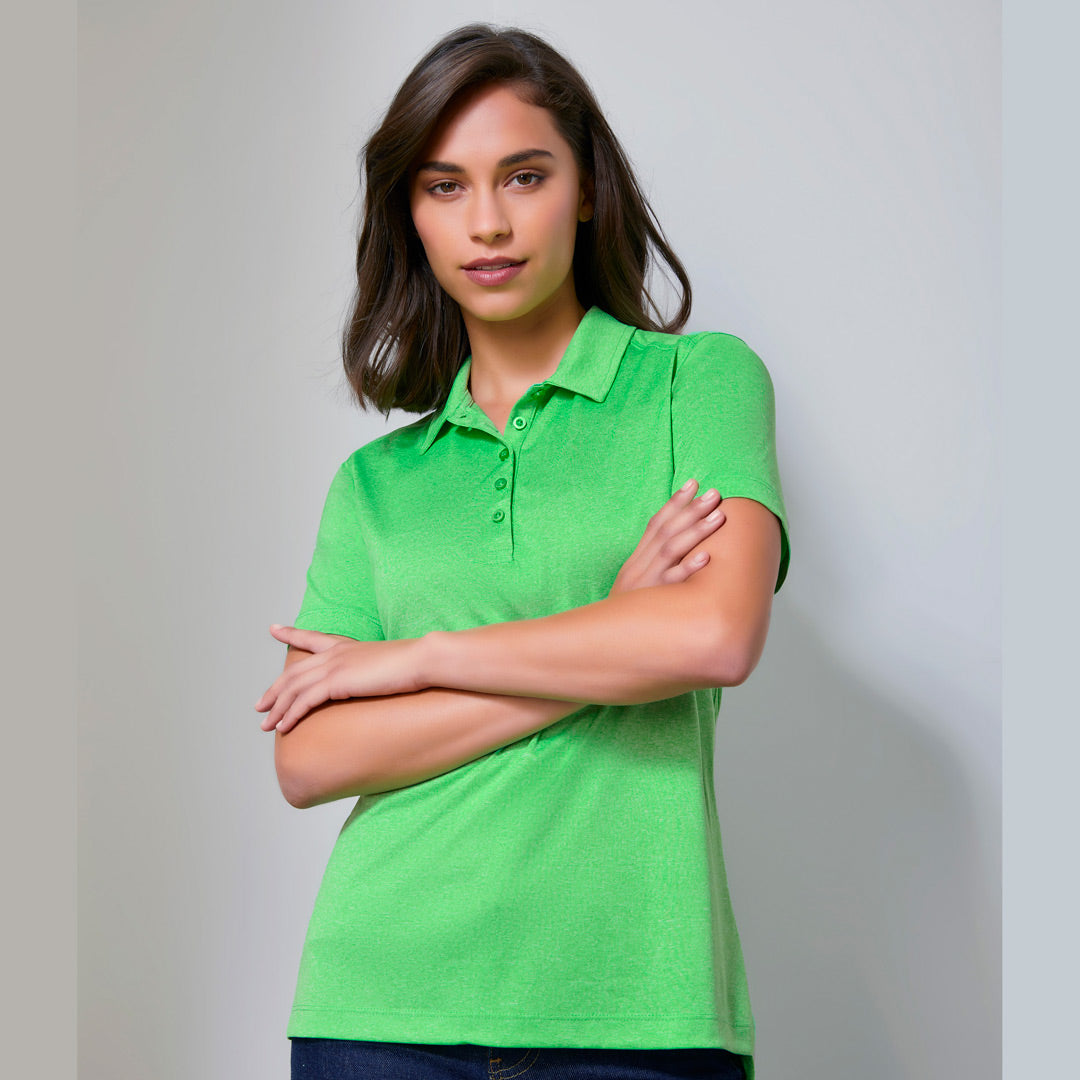 House of Uniforms The Aero Polo | Ladies | Short Sleeve Biz Collection 